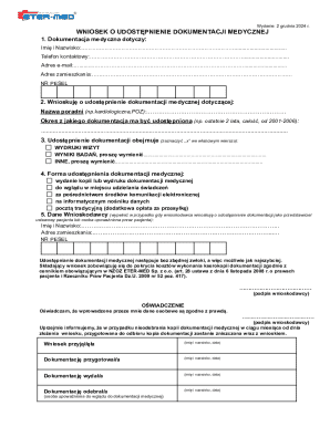 Medical Records Request Form