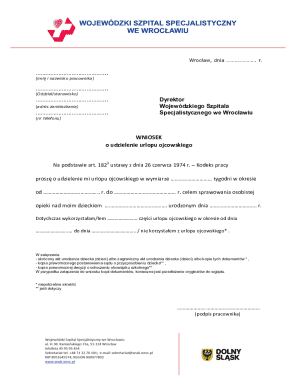 Polish Parental Leave Request Form