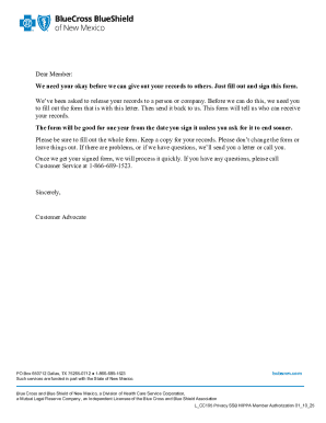 Member Authorization Form