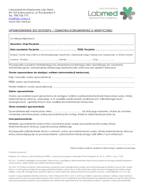Medical Documentation Access Authorization
