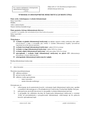 Medical Records Release Request