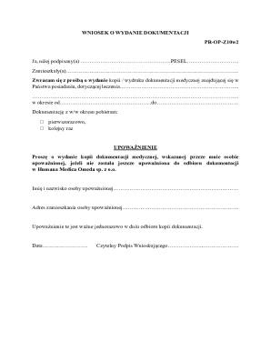 Medical Records Request Form