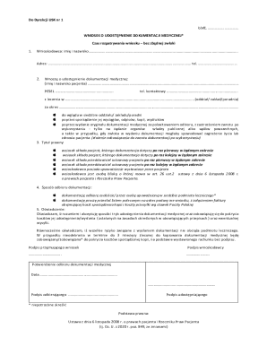 Medical Records Request Form