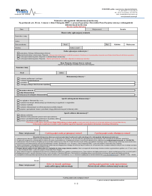 Medical Records Request Form