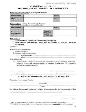 Medical Records Request Form