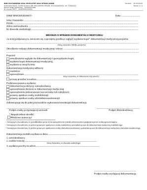 Medical Records Request Form