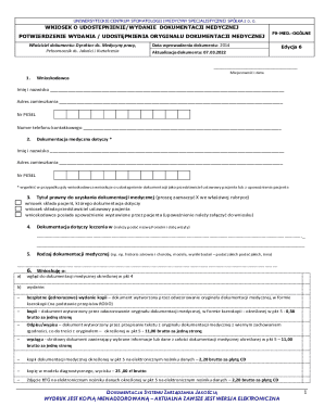 Medical Records Request Form