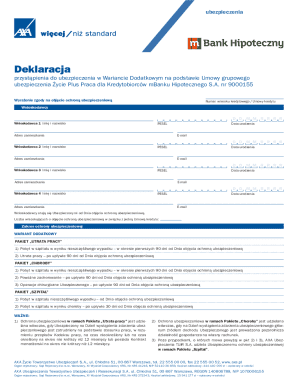 Insurance Application Form