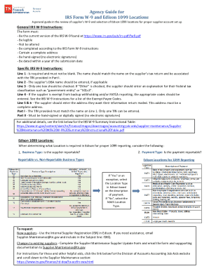 IRS Form W-9 Guide