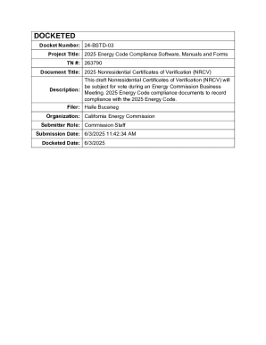 2025 Nonresidential Certificates of Verification