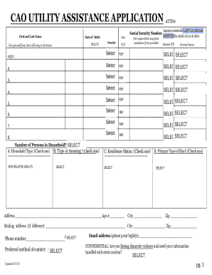 Utility Assistance Application