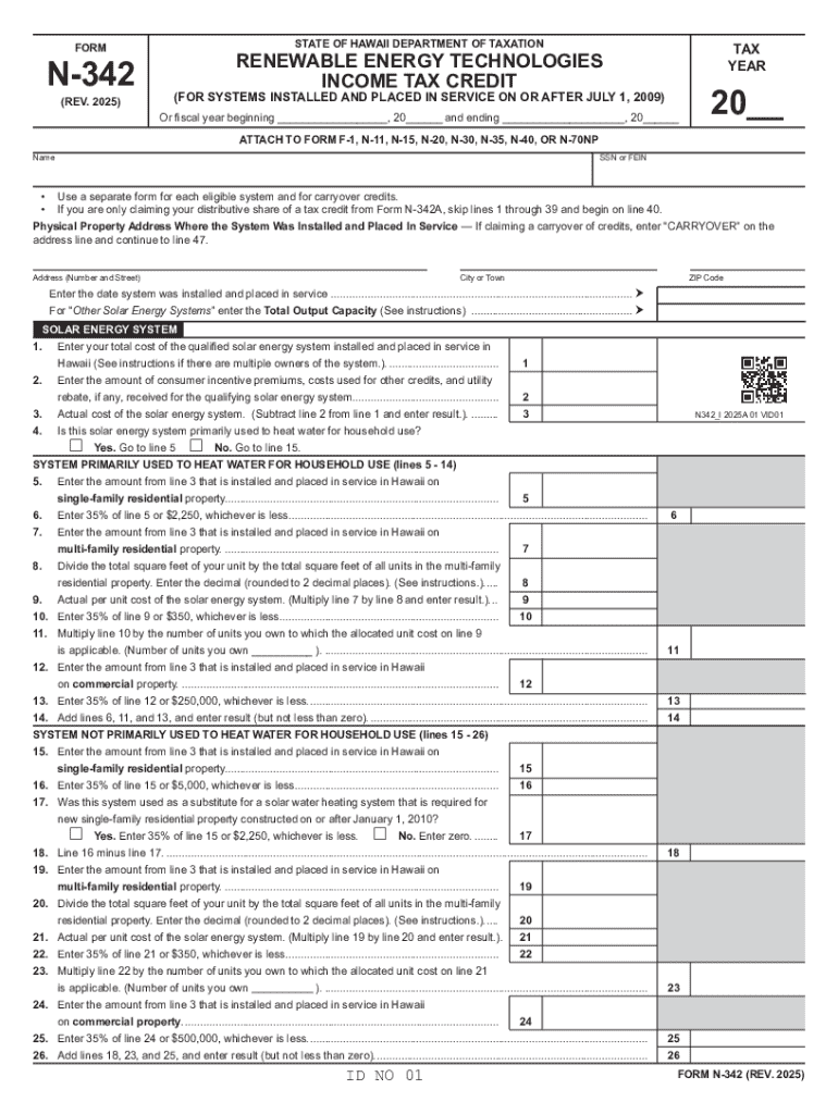 Department of Taxation Government Form in Hawaii - Formalu Preview on Page 1