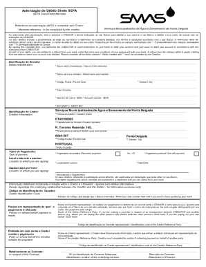 SEPA Direct Debit Mandate