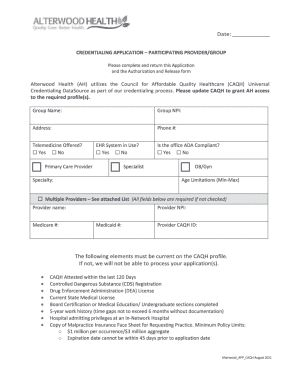 Disclosure of Ownership and Control Interest Statement