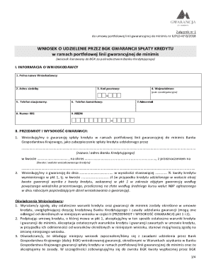 Loan Guarantee Application Form