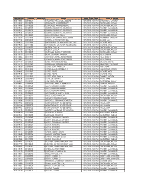 Court Violation Docket