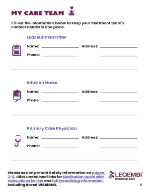 Leqembi Appointment Tracker