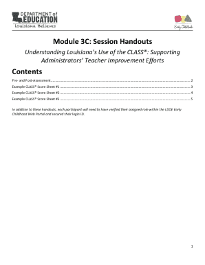 Louisiana CLASS® Teacher Improvement Assessment