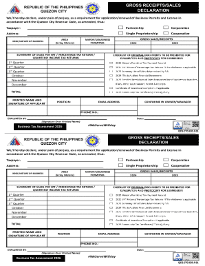 Quezon City Business Permit Application
