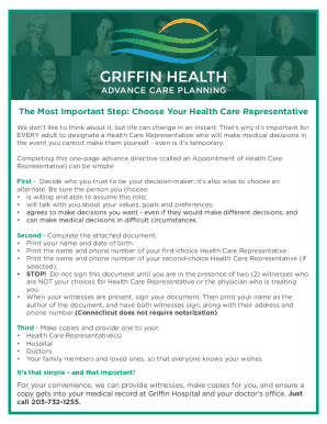 Advance Care Planning Appointment Form