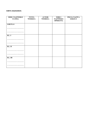 School Attendance Report Form