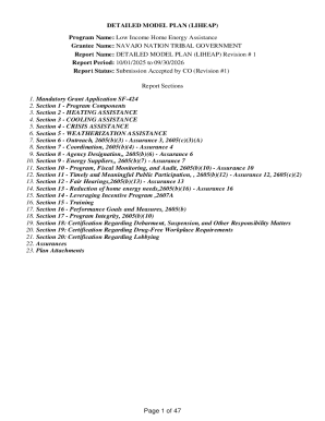 Navajo LIHEAP Grant Application