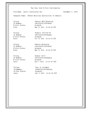 IRS Form 8879-TE 2024