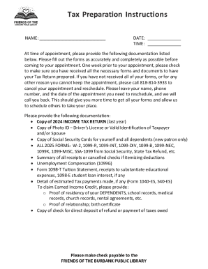 2025 Taxpayer Organizer