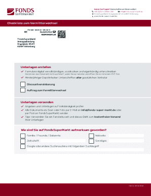 Vermittlerwechsel Agreement