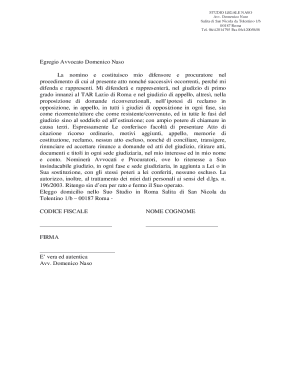 Power of Attorney for Legal Representation