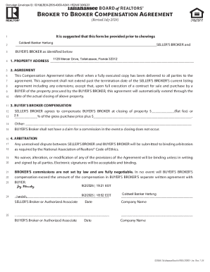 Broker to Broker Compensation Agreement