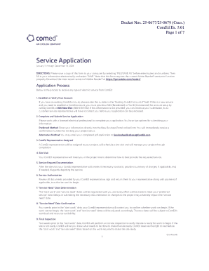 ComEd Service Application