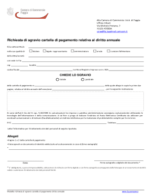 Request for Payment Waiver