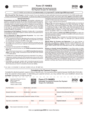 Connecticut Form CT-1040ES