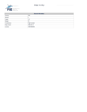 Taiwanese Badminton Player Registration Form