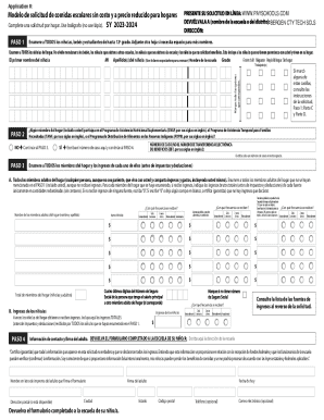 School Meal Application Form