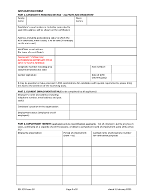 PSL 57B Recertification Application