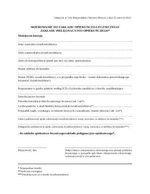 Polish Healthcare Referral Form