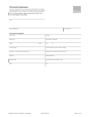 Employee Information Form