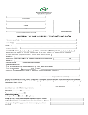 Employment Income Certificate