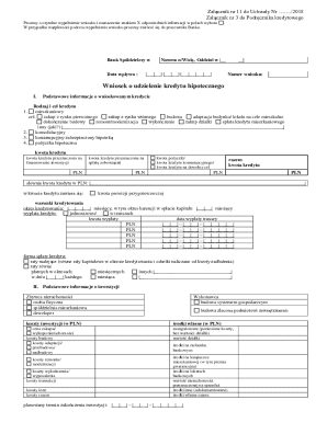 Mortgage Loan Application Form