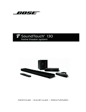 Bose SoundTouch Owner’s Guide