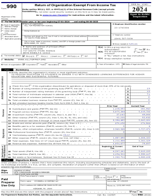 IRS Form 990 2024