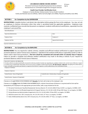 Health Care Provider Certification Form