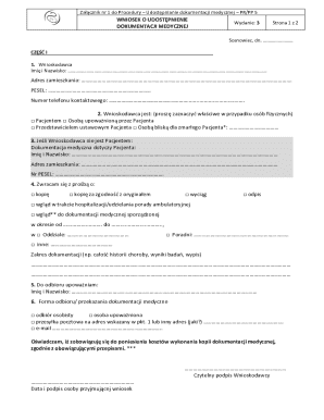 Medical Records Request Form