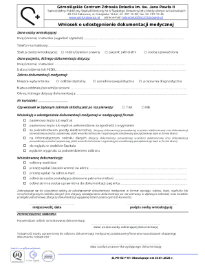 Medical Records Request Form