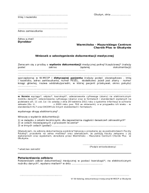 Medical Records Request Form