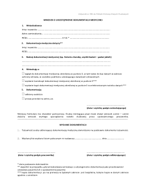 Medical Records Request Form