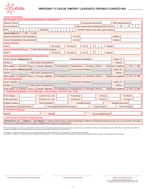 Leasing Application Form