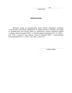 Consent for Data Processing